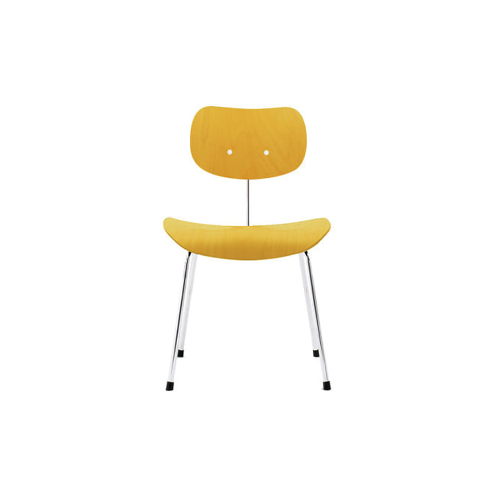 SE 68 Chair, Non-stackable (Yellow Stained)