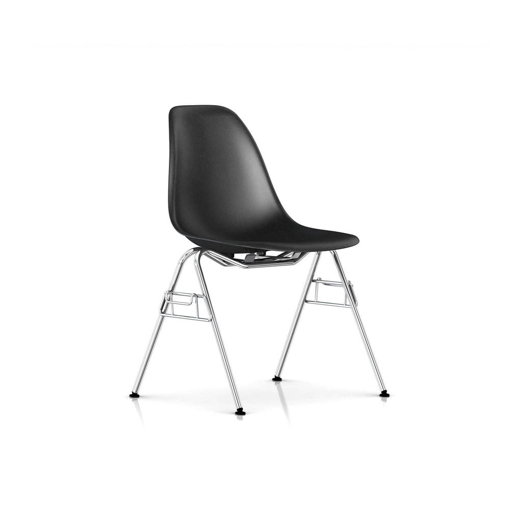 Eames Fiberglass Chair, Stacking Base (2 Color)