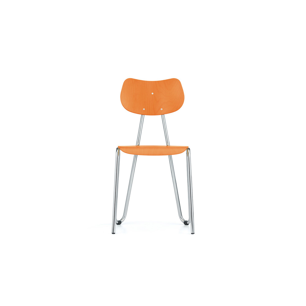 Arno 417 Chair (Orange Stained Beech)