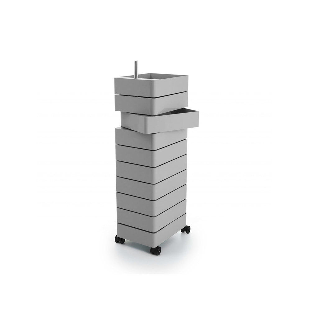 [재고보유] 360° Container 10 Drawer (Grey)