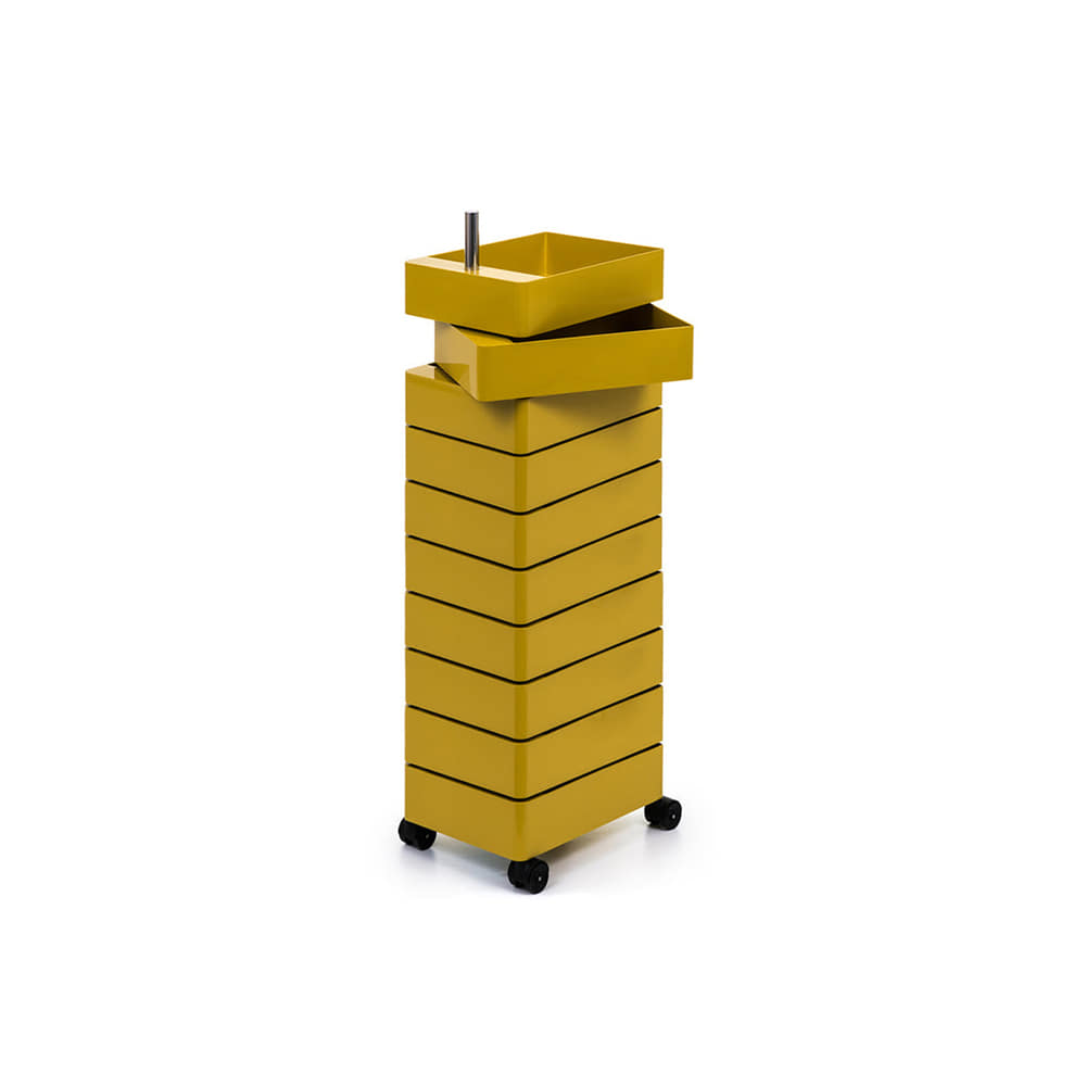 [재고보유] 360° Container 10 Drawer (Yellow)