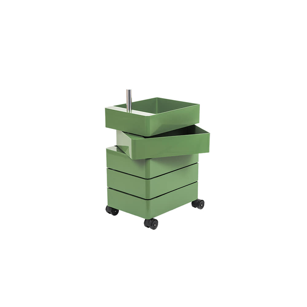 360° Container 5 Drawer (Green)