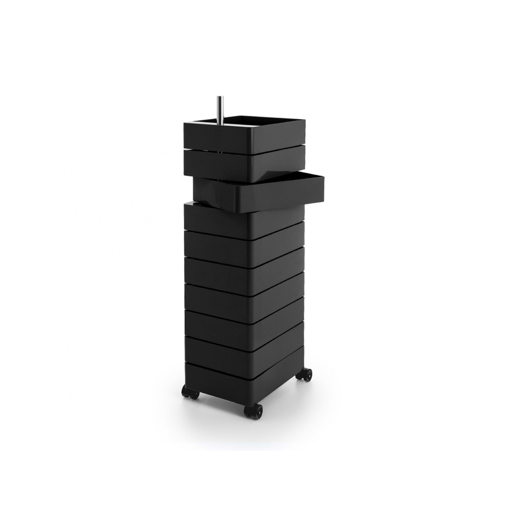 360° Container 10 Drawer (Black)  주문 후 4-5개월 소요