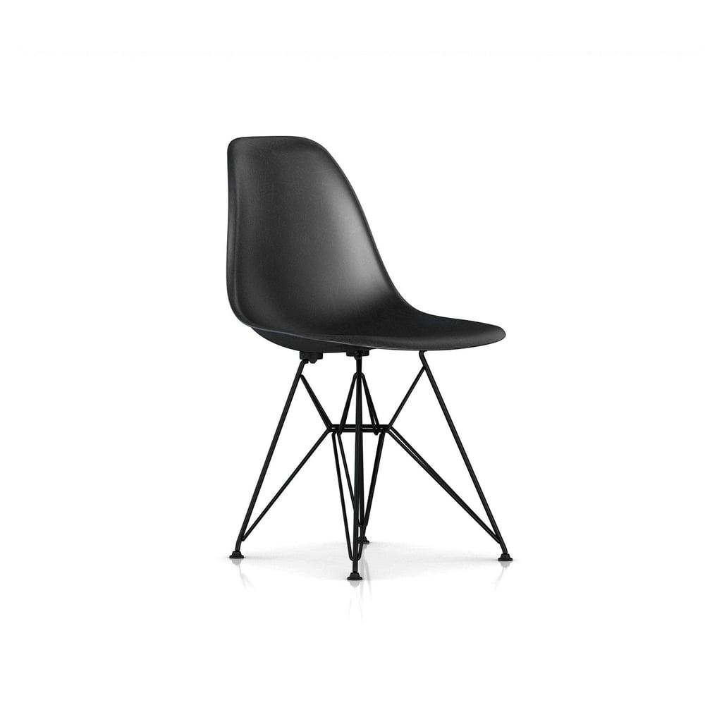 [빠른배송] Eames Fiberglass Side Chair, Wire-Base (Black/Black) 전시품 30%
