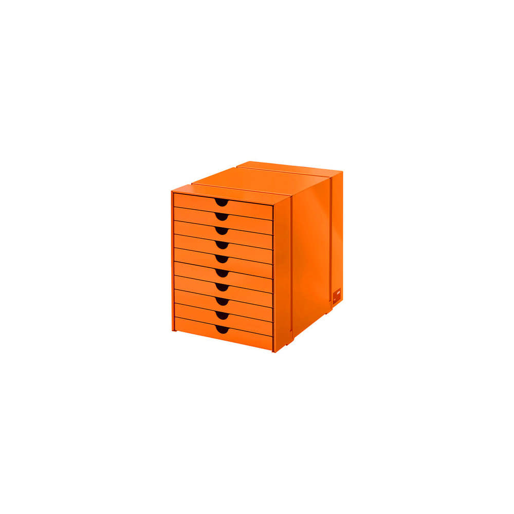 [7월초 입고예정] USM Inos Box Set C4 With 10 Closed Trays (Orange)