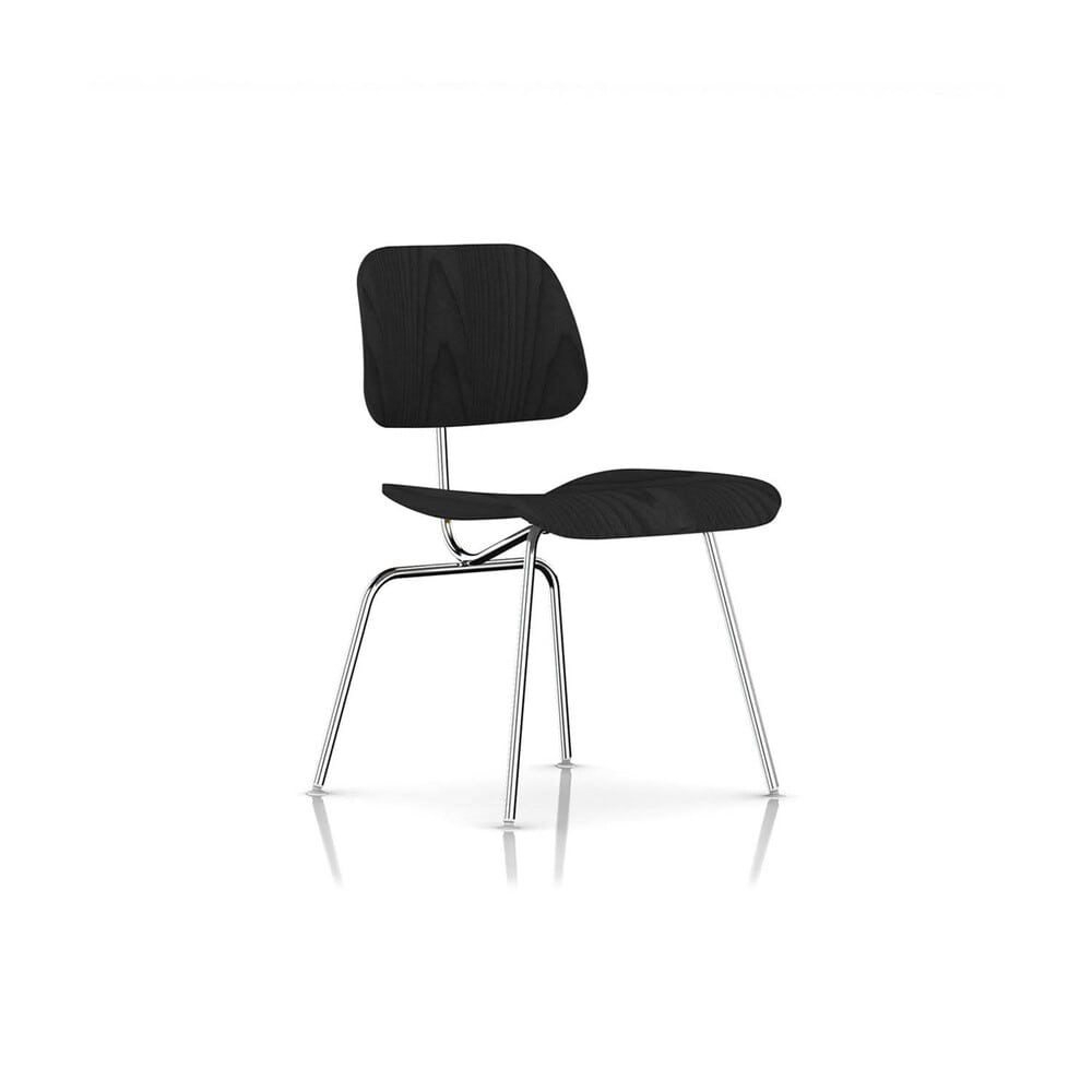 Eames Molded Plywood Dining Chair (Black)