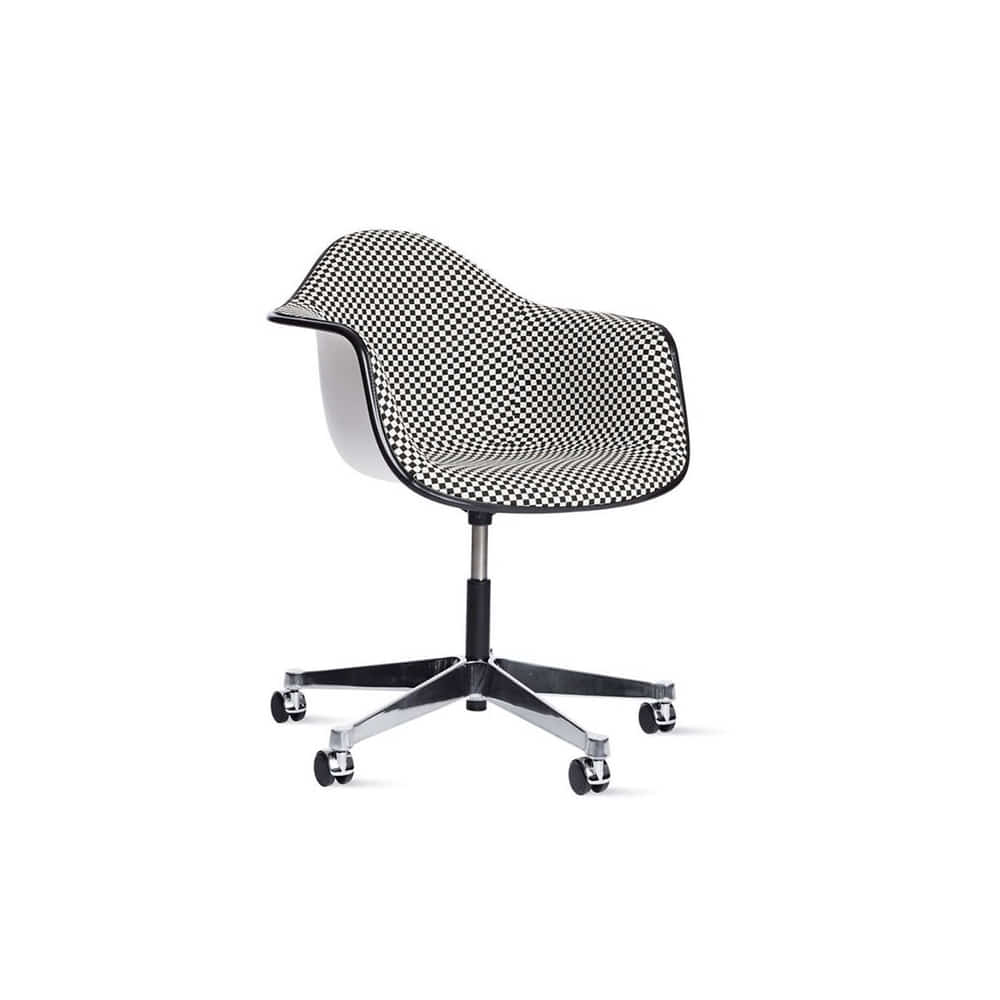 [2월초 입고예정] Eames Task Chair, Arm Shell (Checker black/white)