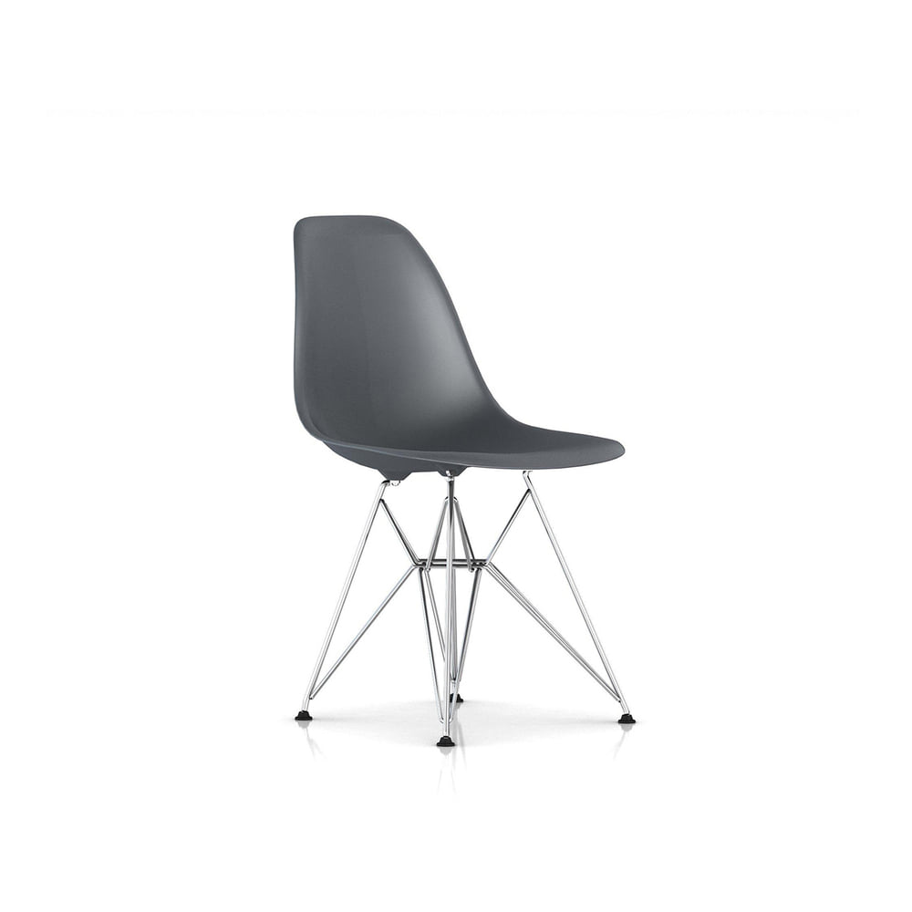 Eames Molded Plastic Side Chair, Wire-Base (Charcoal)새상품20%