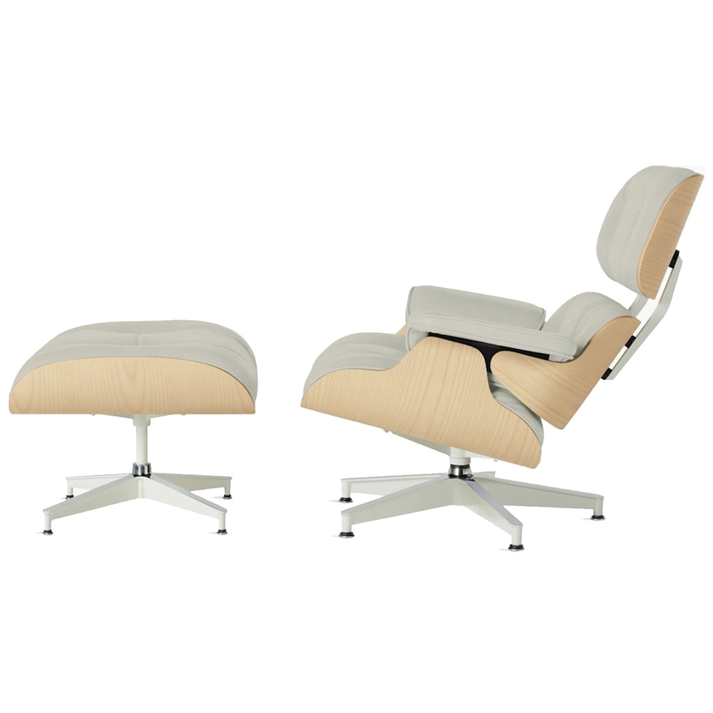 [주문상품] Eames Lounge Chair and Ottoman (Lotus / White Ash)