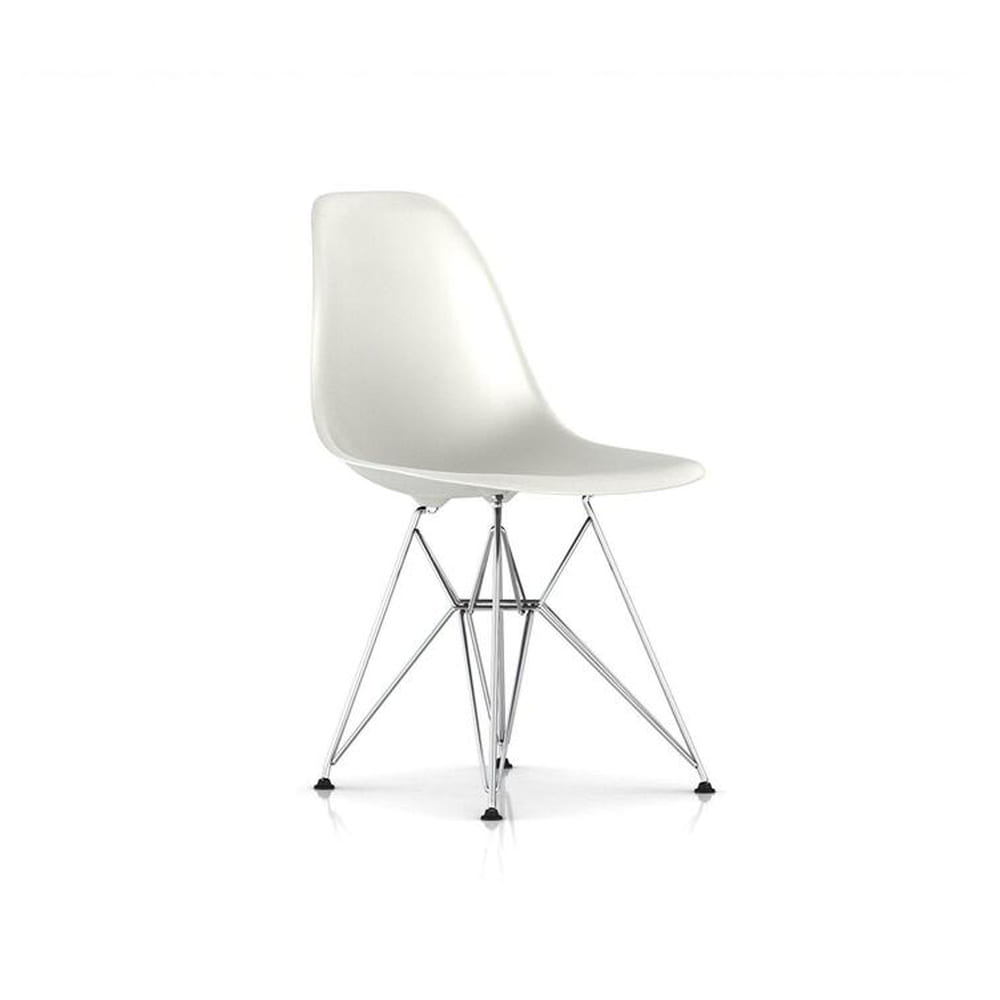 Eames Molded Plastic Side Chair, Wire-Base (White)전시품30%