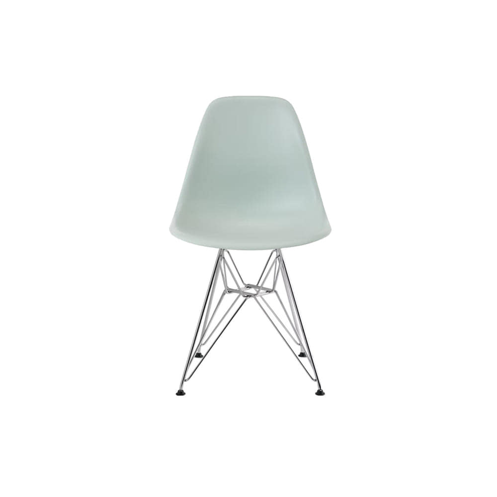 Eames Molded Plastic Side Chair, Wire-Base (Grey Green)전시품 20%